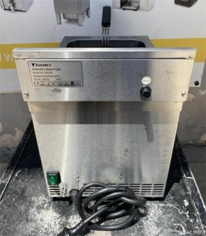 Φριτέζα Ηλεκτρική Επιτραπέζια Μονή Με Βρυσάκι Εξαγωγής Λαδιού 8Lt Mεταχειρισμένη 